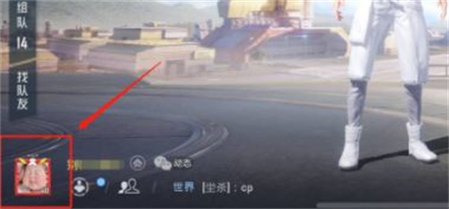 和平精英性别更改方法