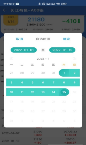 长江有色金属网行情