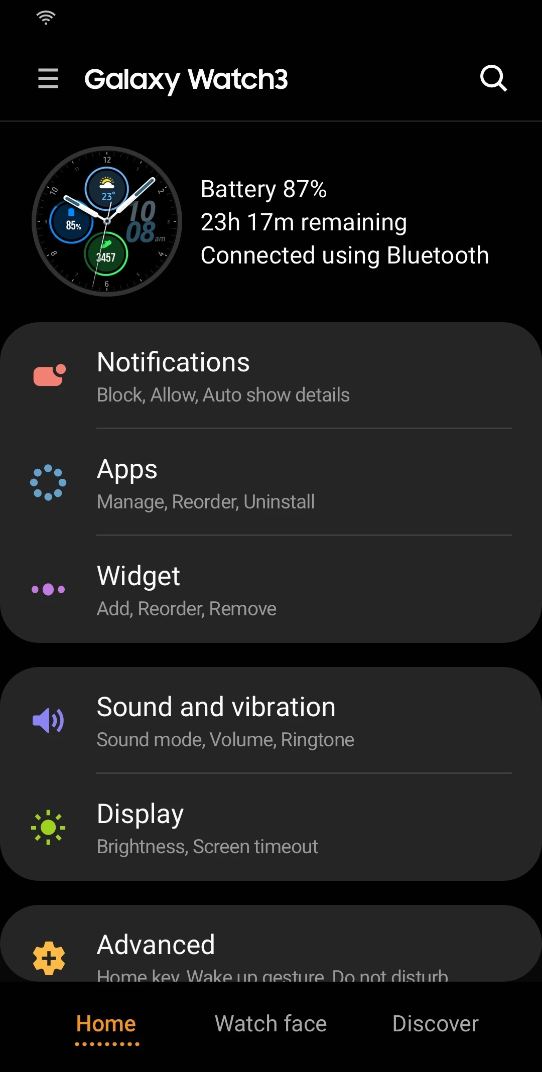 Galaxy Wearable