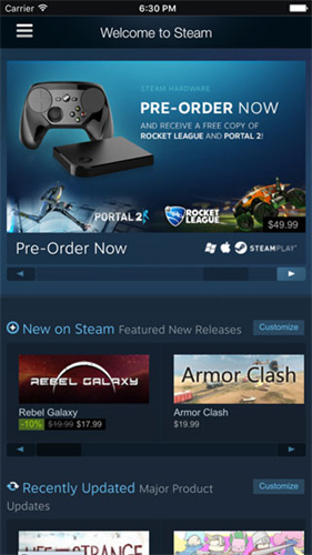 steam手机客户端