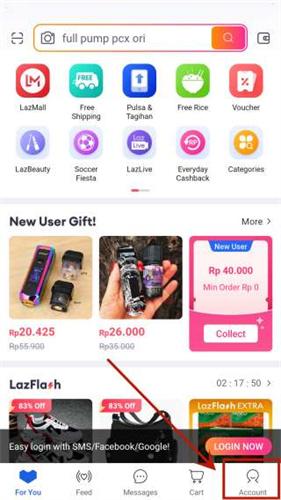 Lazada app