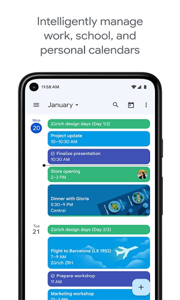 google日历app