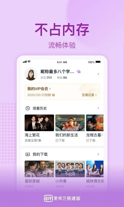爱奇艺极速版