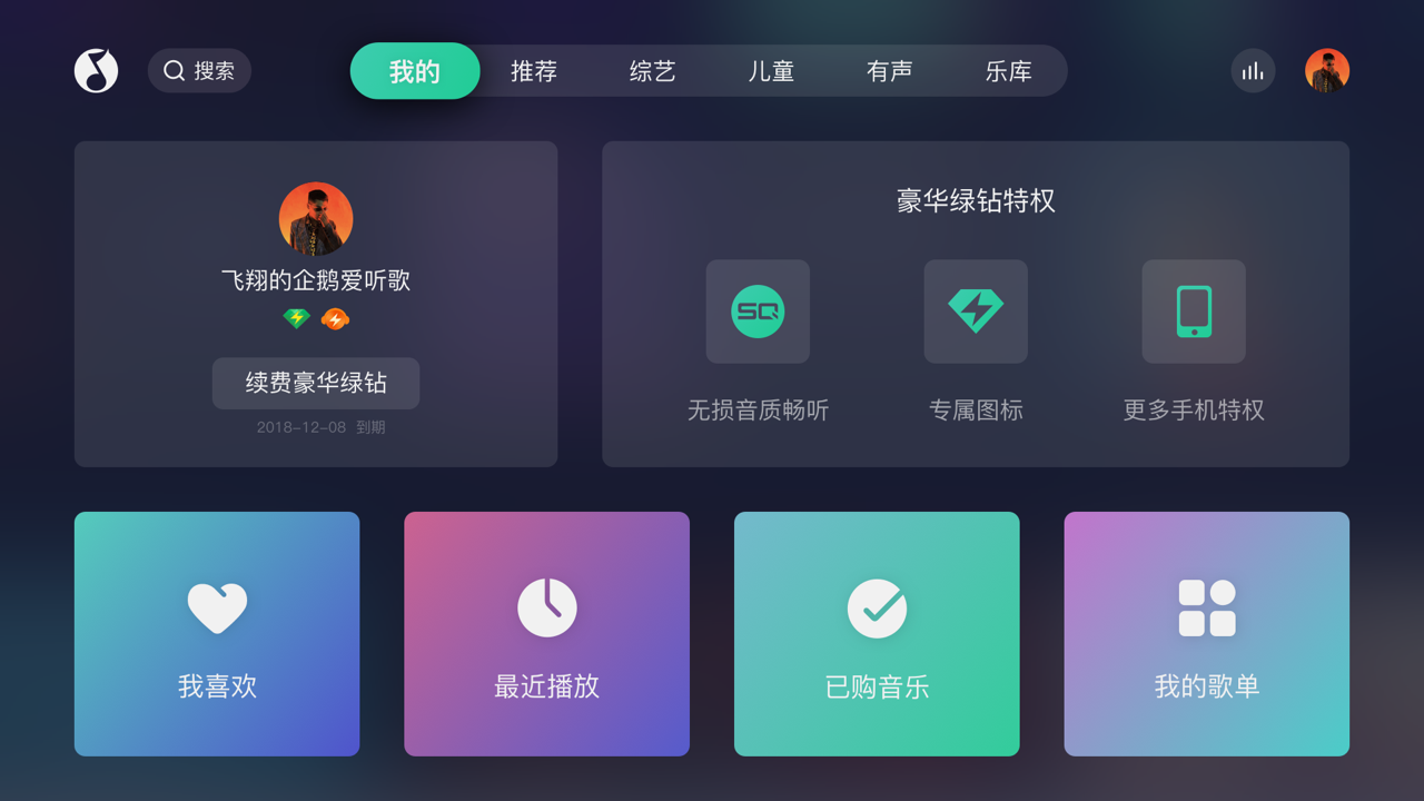 QQ音乐电视版