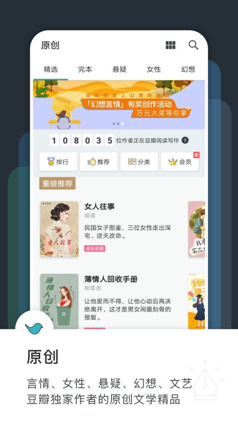 豆瓣小说